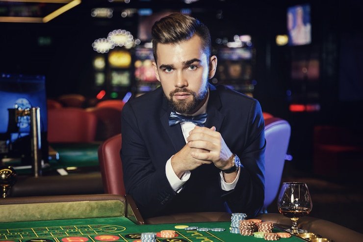Layar meja live dealer Dream Gaming di aplikasi mobile nakula77 dengan dealer profesional dan grafis HD